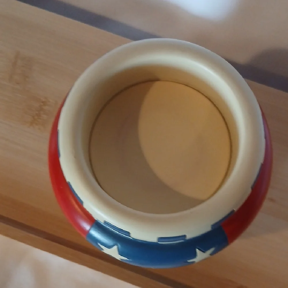 Partylite Americana Patriotic Star Candle Tealight Holder - Picture 2 of 8
